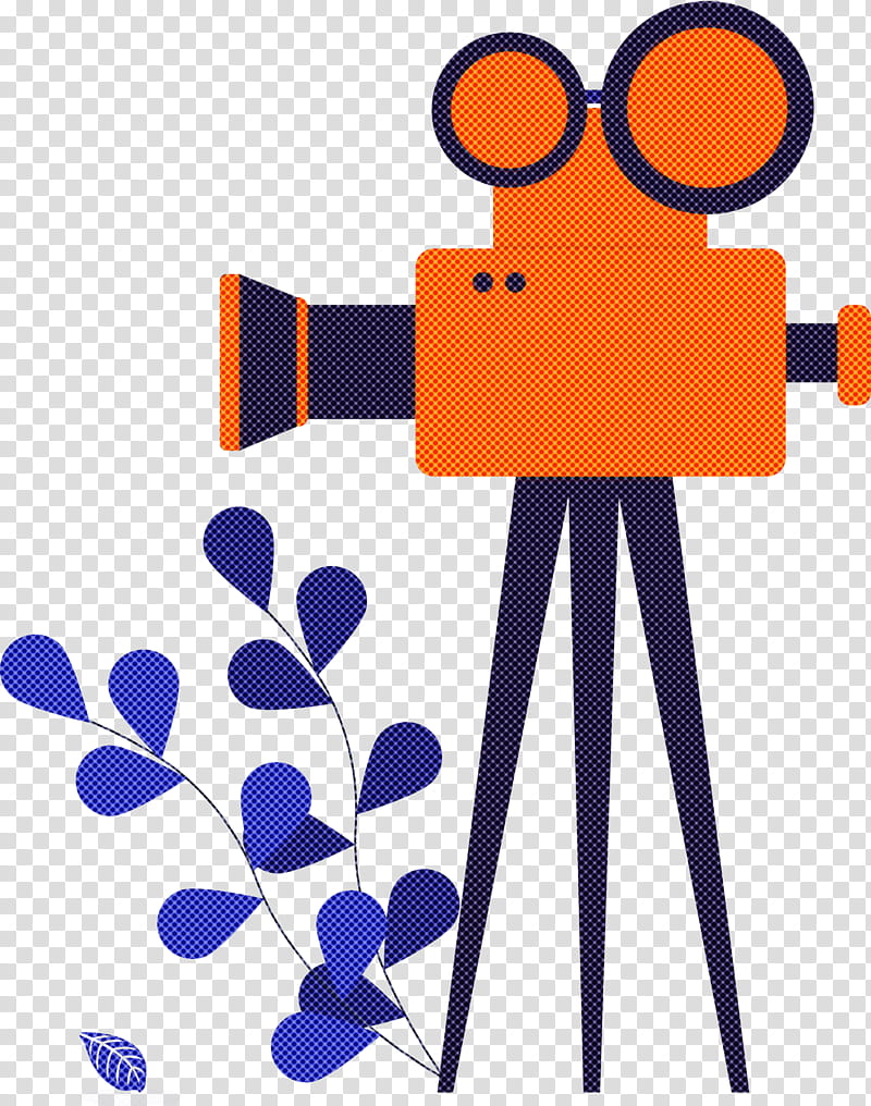 video camera, Line, Electric Blue transparent background PNG clipart