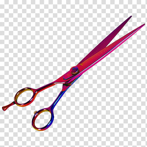 scissors hair shear cutting tool line hair care transparent background PNG clipart