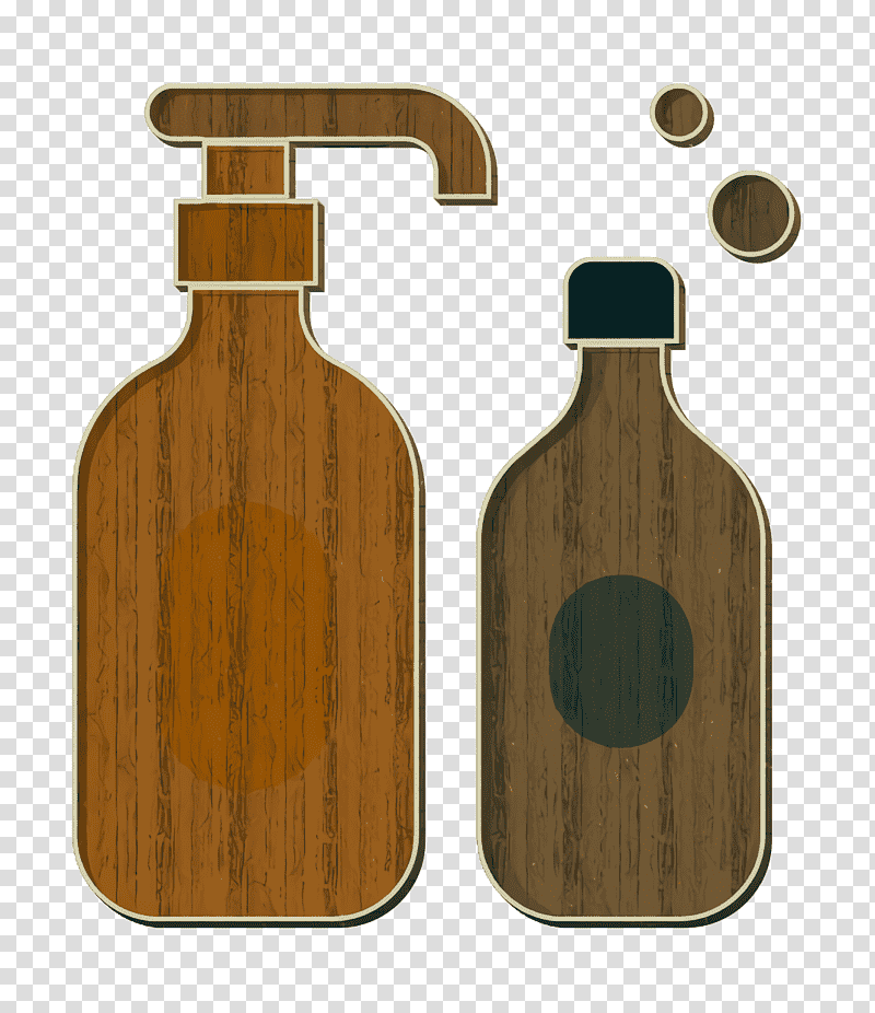 Shampoo icon Baby icon, Glass Bottle, M083vt, Wood transparent background PNG clipart