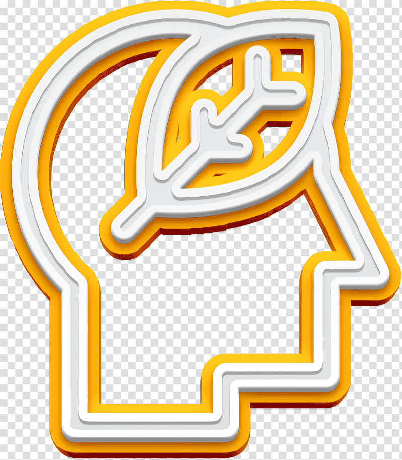 Sustainability icon Brain icon Renewable Energy icon, Logo, Yellow, Line, Meter, Number, Geometry transparent background PNG clipart