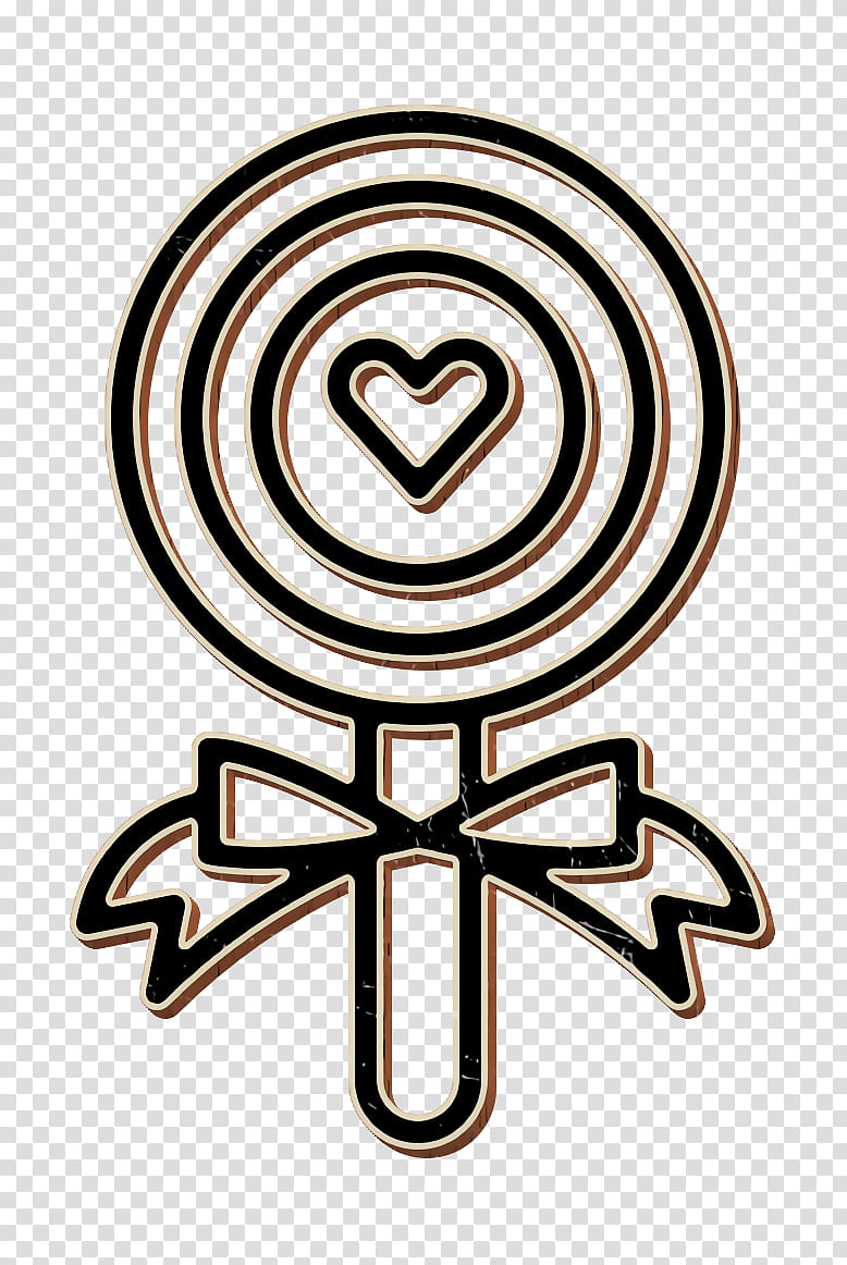 Love and romance icon Lollipop icon Wedding icon, Symbol, Logo, Emblem transparent background PNG clipart