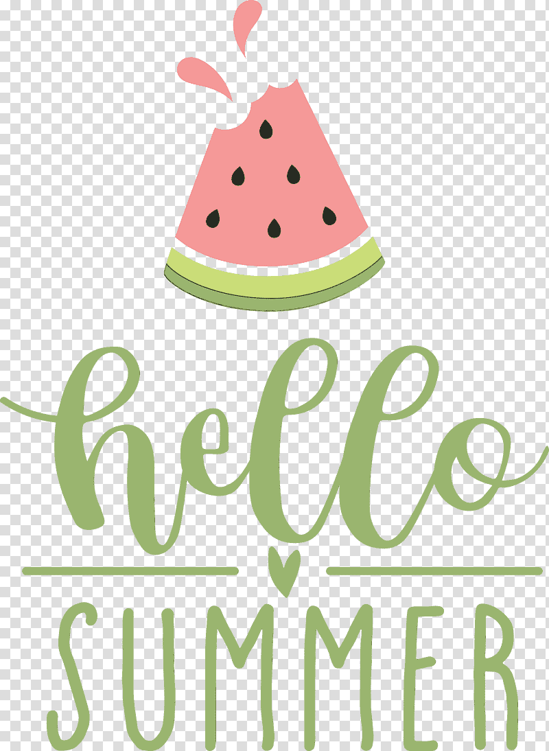 logo line melon meter fruit, Hello Summer, Watercolor, Paint, Wet Ink, Geometry, Mathematics transparent background PNG clipart