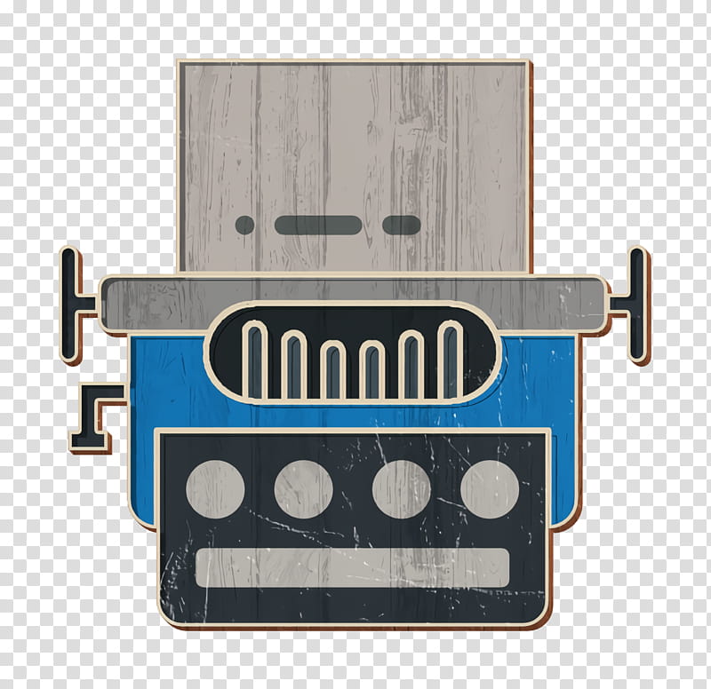 Typewriter icon Technology Elements icon Sheet icon, Quotation Mark, Logo, Text, Computer, Apostrophe, Printer, Paper transparent background PNG clipart