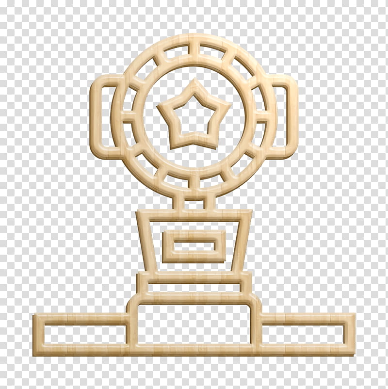 Winner icon Trophy icon Success icon, Line, Meter transparent background PNG clipart