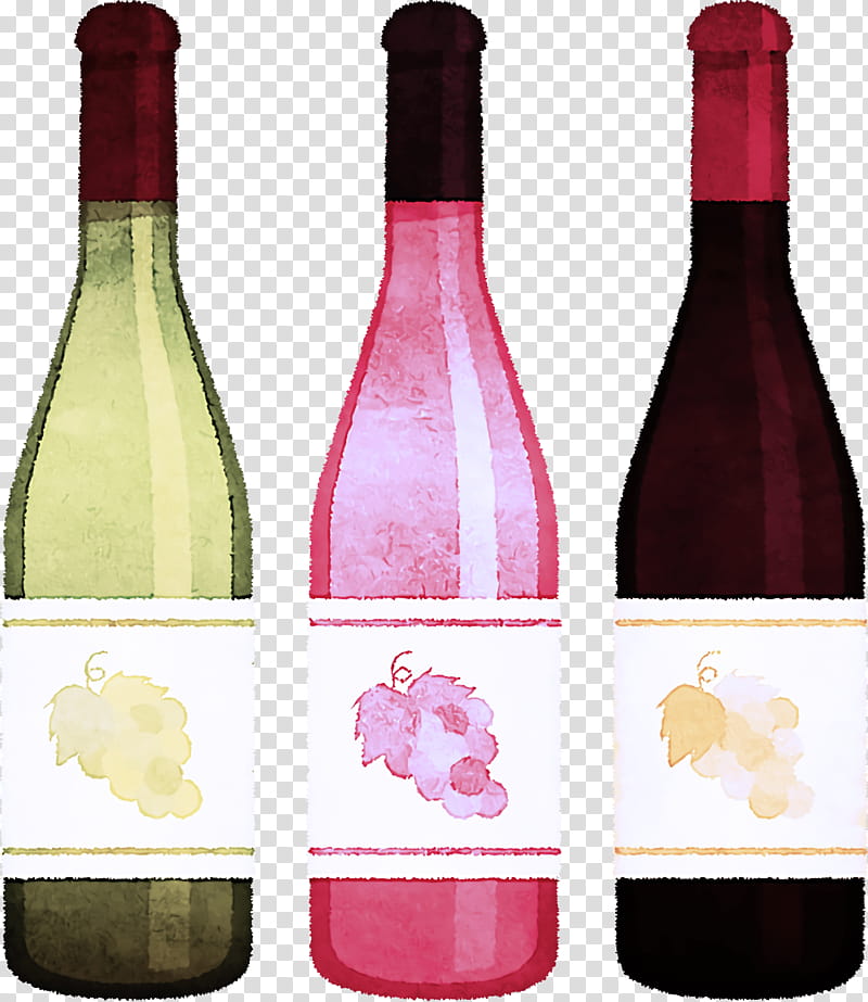 Wine glass, Wine Bottle, Glass Bottle, Tequila, Beer Bottle, Tableglass transparent background PNG clipart