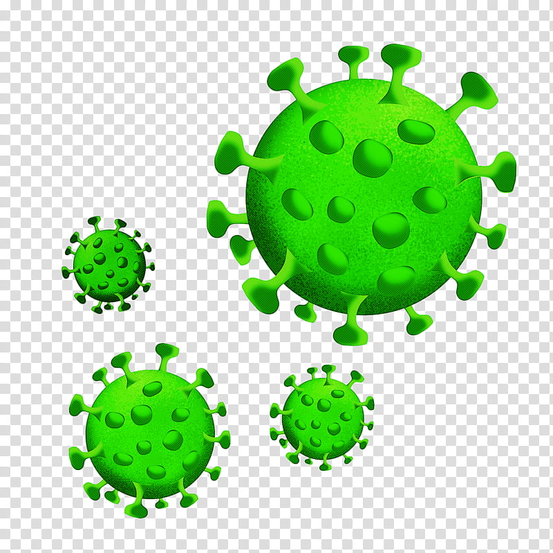 COVID coronavirus virus, Green transparent background PNG clipart ...