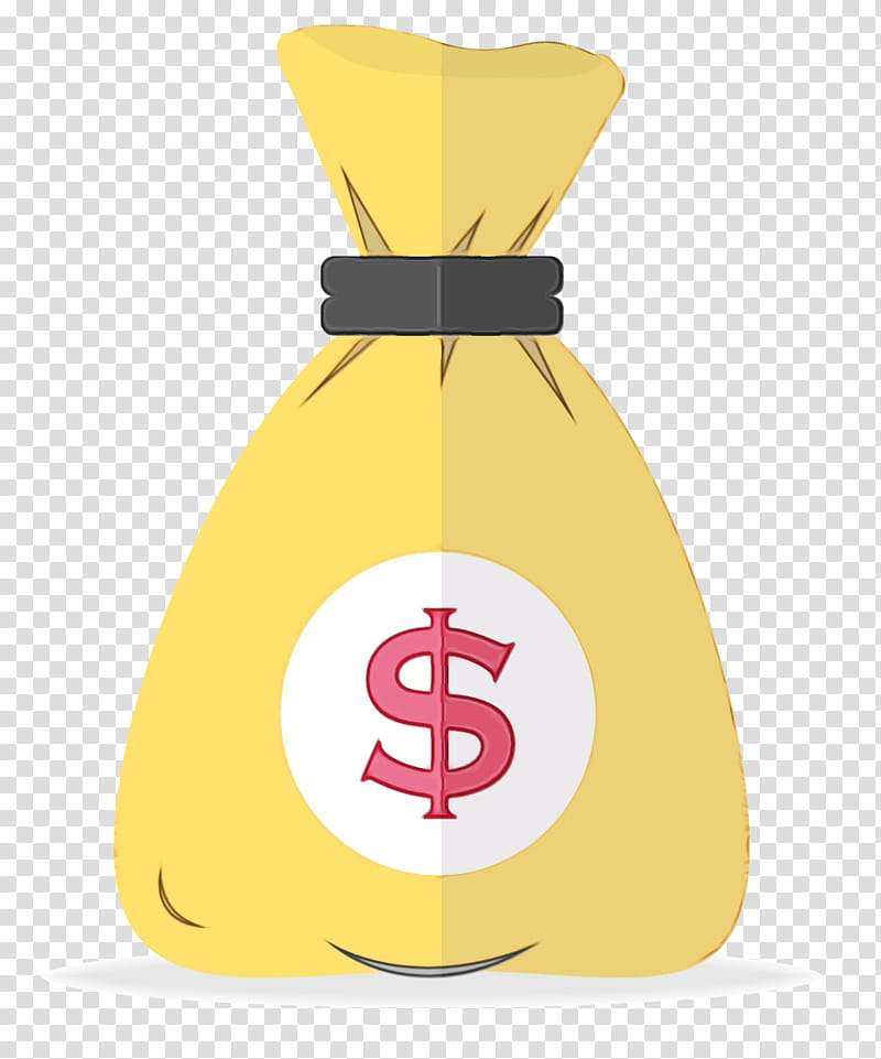 Dollar sign, Watercolor, Paint, Wet Ink, Money, Money Bag, Logo, Money Clip transparent background PNG clipart