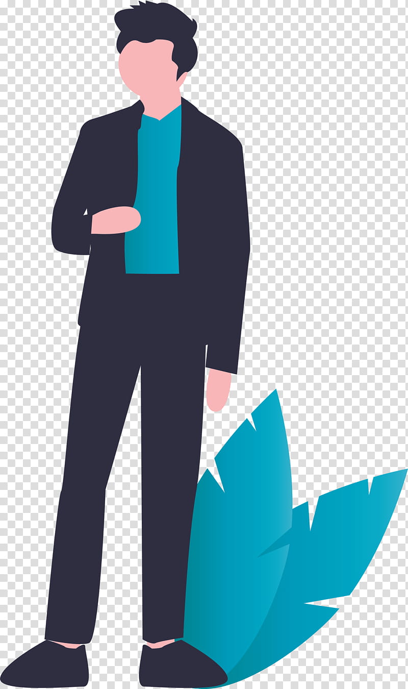 modern man, Standing, Turquoise, Suit, Businessperson, Formal Wear, Whitecollar Worker, Style transparent background PNG clipart