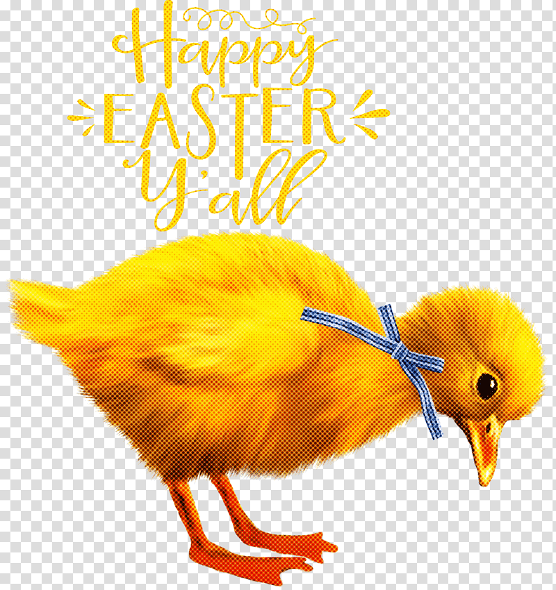 Happy Easter Easter Sunday Easter, Easter
, Easter Basket, Easter Egg, Duck, Chicken, Easter Chicks transparent background PNG clipart