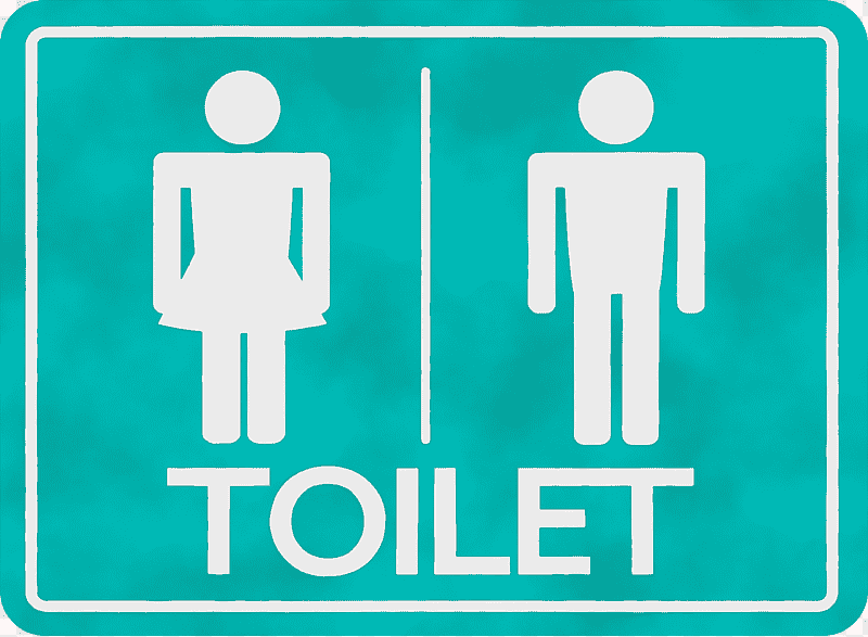 gender symbol toilet public toilet symbol icon, Toilet Sign, Watercolor, Paint, Wet Ink, Pictogram, Bathroom transparent background PNG clipart