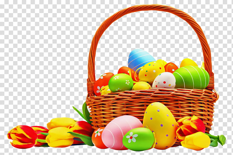 Easter egg, Easter Basket Cartoon, Happy Easter Day, Eggs, Easter
, Gift Basket, Picnic Basket, Mishloach Manot transparent background PNG clipart