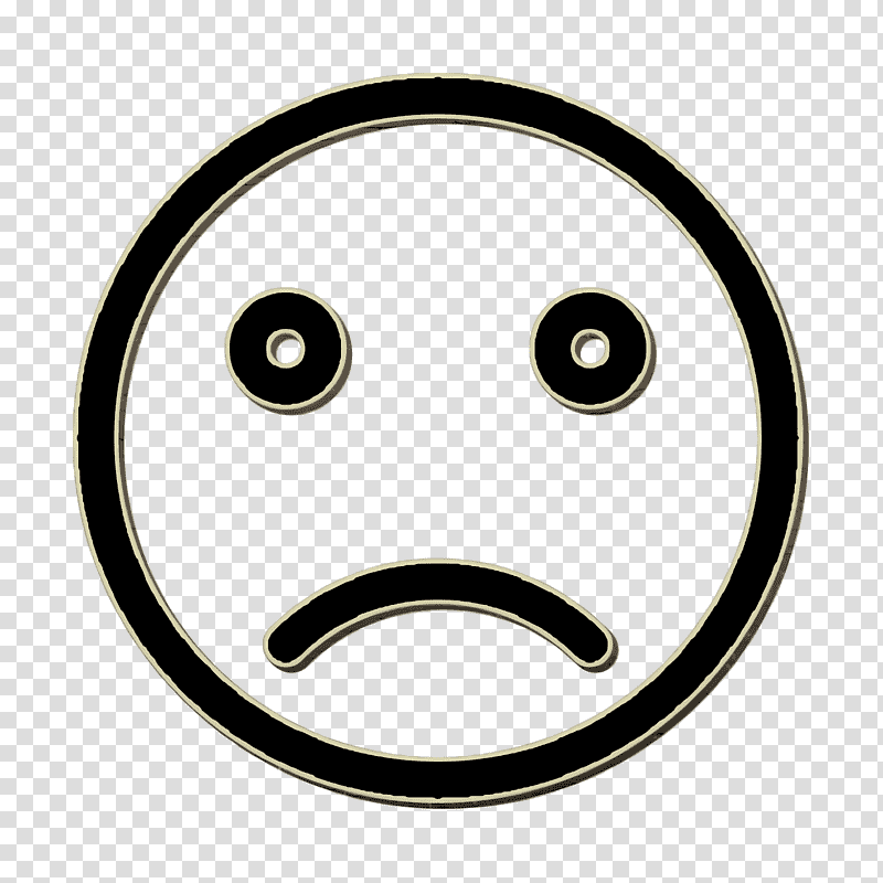 Smiley and people icon Sad icon, Emoticon, Emoji, Emoji Domain transparent background PNG clipart
