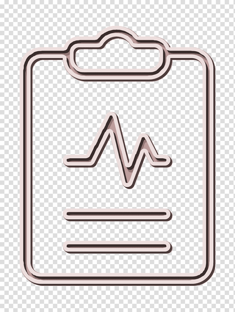Medical icon Report icon Medical & Healthcare icon, Symbol, Chemical Symbol, Line, Meter, Mathematics, Science transparent background PNG clipart