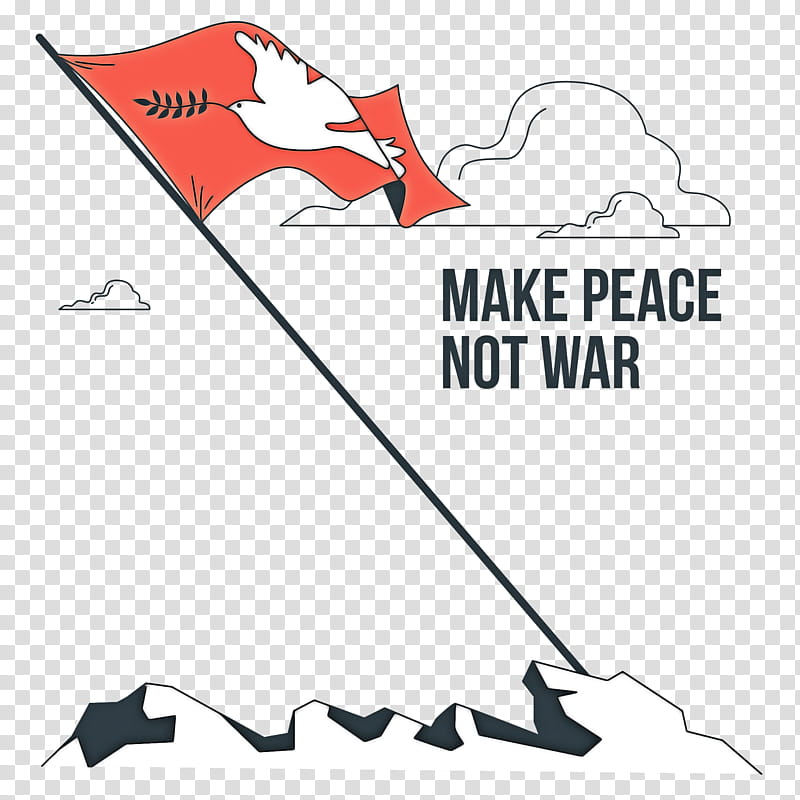 Make peace not war Peace Day, Logo transparent background PNG clipart