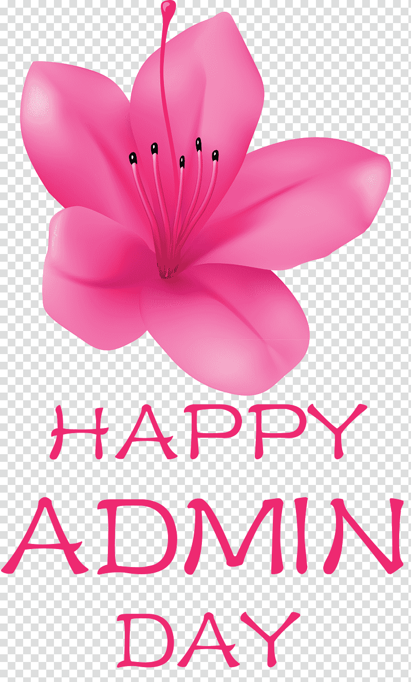 Admin Day Administrative Professionals Day Secretaries Day, Cut Flowers, Petal, Meter, Plant, Science, Biology transparent background PNG clipart