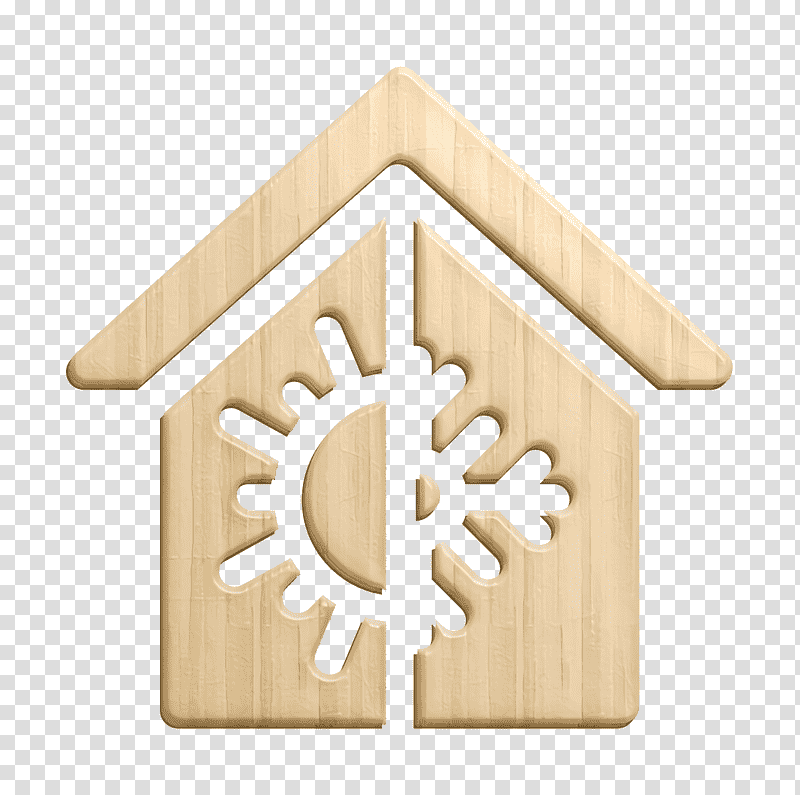 Filled Smart Home icon buildings icon Smart home icon, Air Conditioning Icon, Symbol, M083vt, Chemical Symbol, Meter, Wood transparent background PNG clipart
