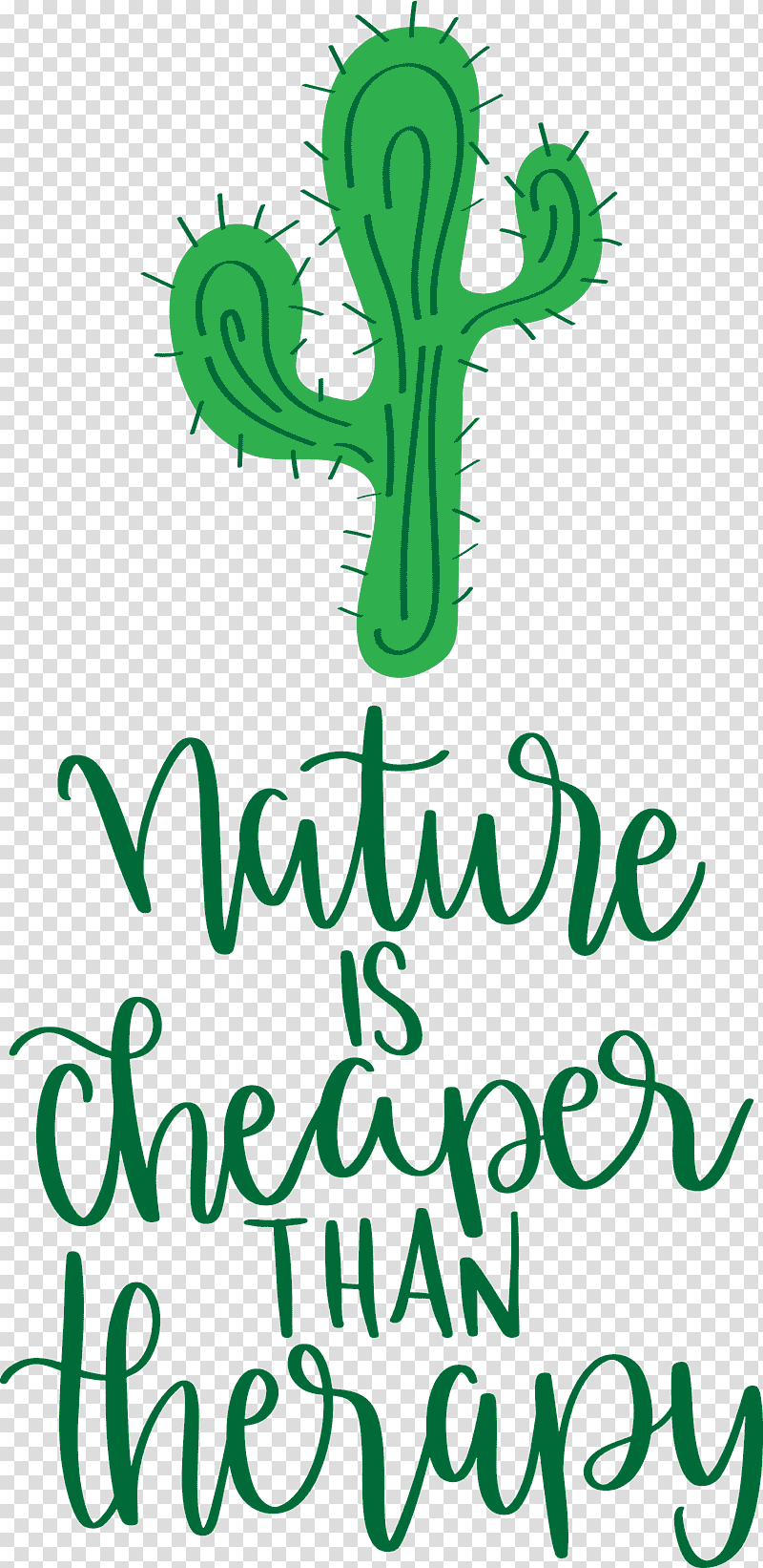 Nature Is Cheaper Than Therapy Nature, Plant Stem, Leaf, Line Art, Meter, Flower, Tree transparent background PNG clipart