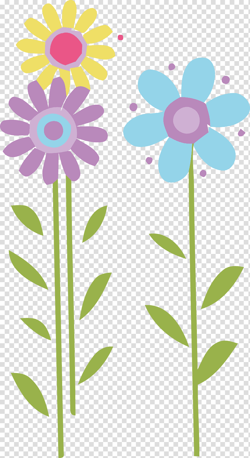 Floral design, Watercolor Flower, Leaf, Cut Flowers, Oxeye Daisy, Petal, Plant Stem transparent background PNG clipart