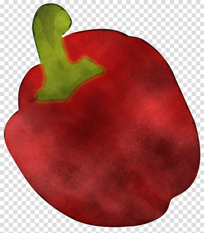 bell pepper red vegetable plant fruit, Pear, Capsicum, Apple, Nightshade Family transparent background PNG clipart
