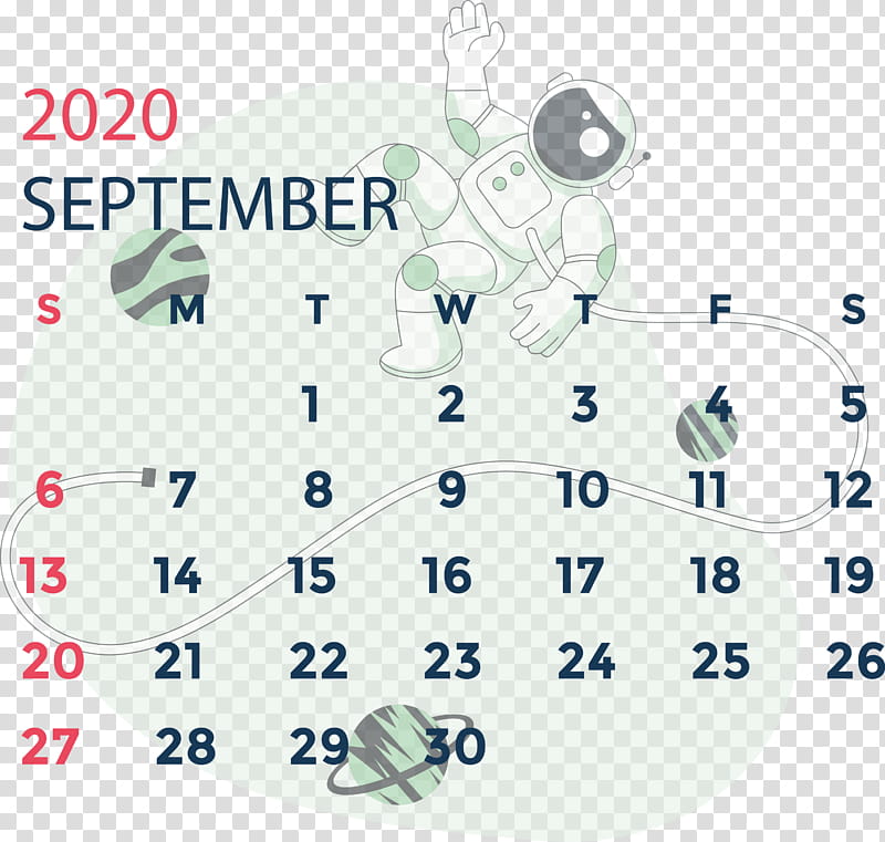 September 2020 Calendar September 2020 Printable Calendar, Angle, Line, Point, Area, Calendar System, Meter transparent background PNG clipart