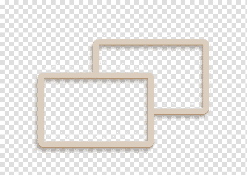 2 squares icon icon Computer And Media 2 icon, Category Icon, Rectangle, Meter, Geometry, Mathematics transparent background PNG clipart