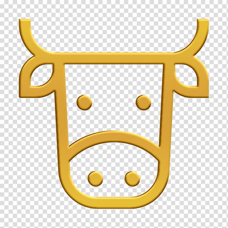 Veterinary icon Cow icon, Icon Design, Line Art, Drawing transparent background PNG clipart