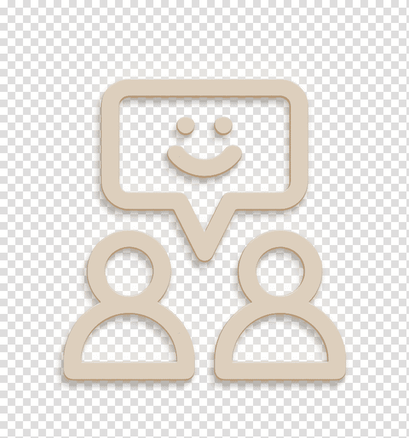 Laugh icon Friendship icon Small talk icon, Rectangle, Meter, Number, Jewellery, Human Body, Geometry transparent background PNG clipart