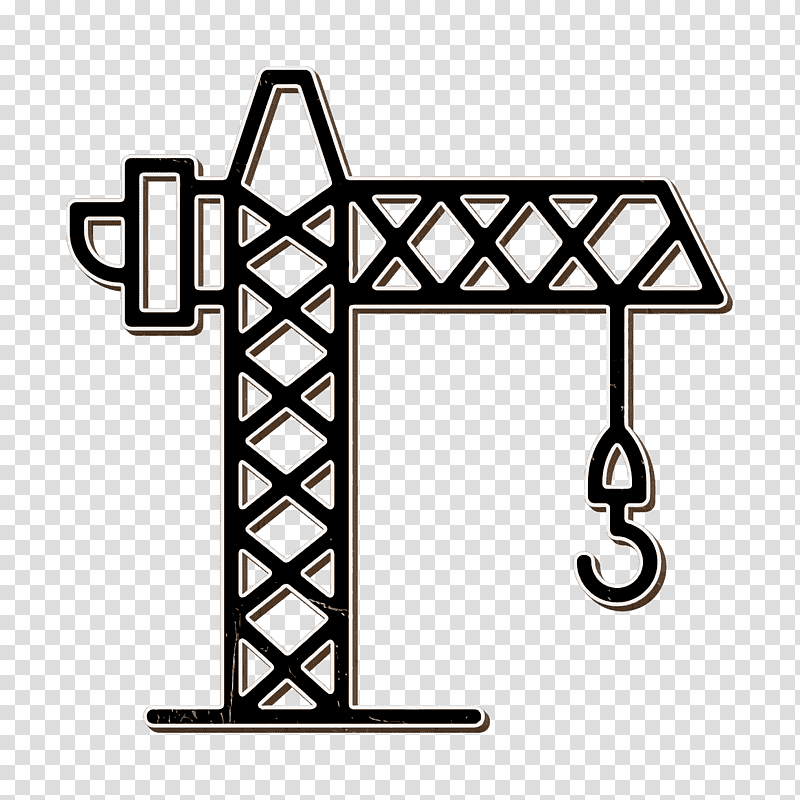 Constructions icon Crane icon, Liebherr, Civil Engineering, Construction Management, Heavy Equipment, Architectural Engineering, Container Crane transparent background PNG clipart
