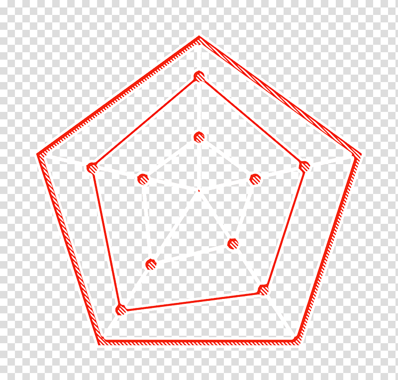 Radar icon radar chart with pentagon shape icon Data Analytics icon, Interface Icon, Cyclopentadiene, Chemical Substance, Chemical Formula, Ester, Methyl Group transparent background PNG clipart