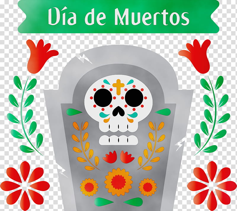 drawing master aesthetic aesthetics award, Day Of The Dead, Dia De Muertos, Watercolor, Paint, Wet Ink, Royaltyfree, Logo transparent background PNG clipart