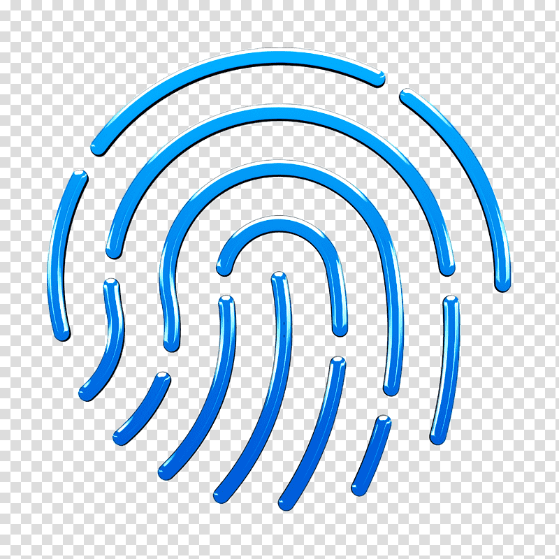 Security icon Fingerprint icon, Data, Software, User, Document, Icon Design, Personalization transparent background PNG clipart