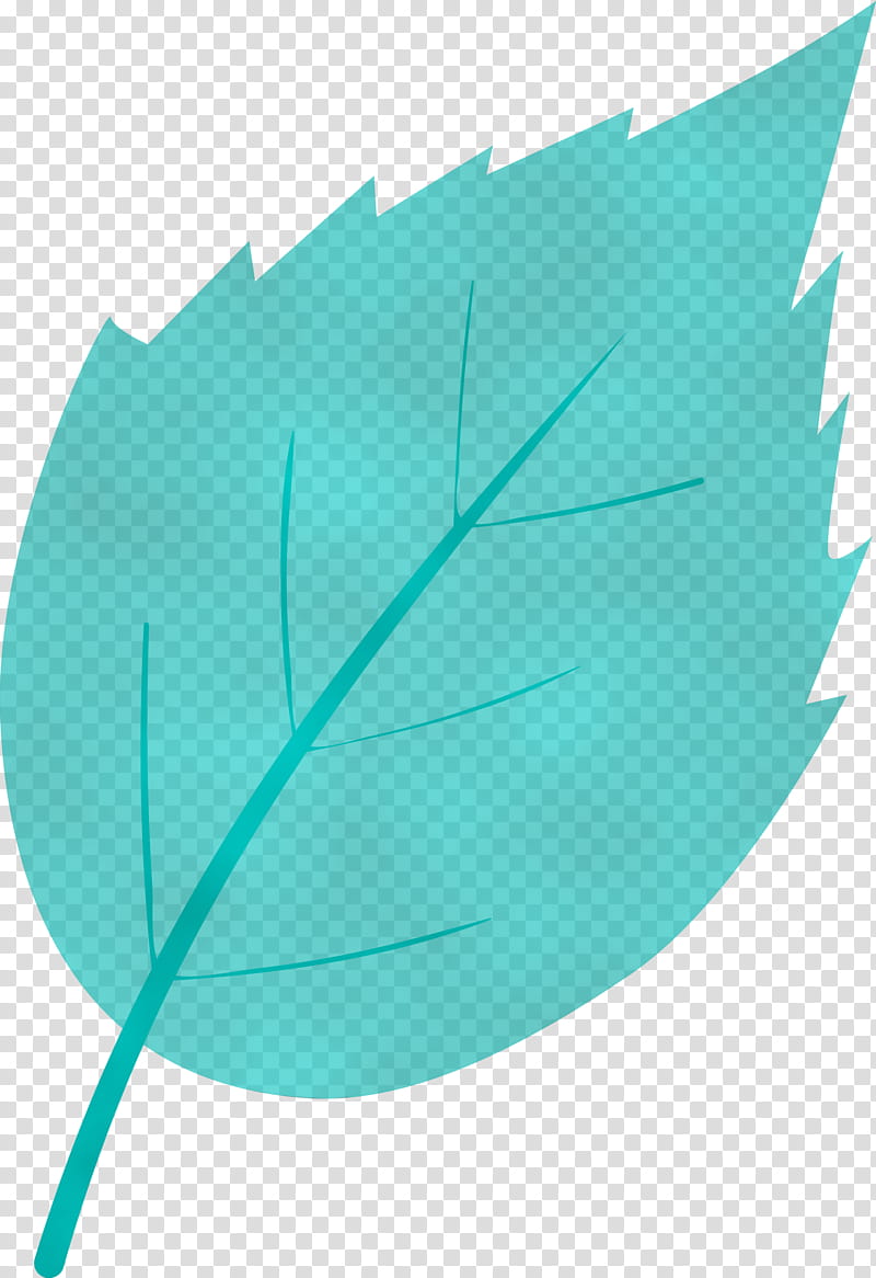 Feather, Watercolor Leaf, Paint, Wet Ink, Turquoise, Aqua, Green, Teal transparent background PNG clipart