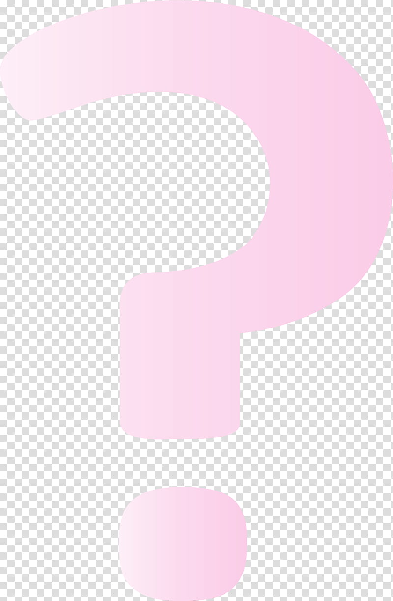 pink font material property logo, Question Mark, Watercolor, Paint, Wet Ink transparent background PNG clipart