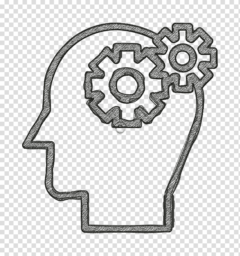 Process icon Human Mind icon, Line Art, Mpeg4 Part 14, Logo, Cartoon, Culture, Personality transparent background PNG clipart