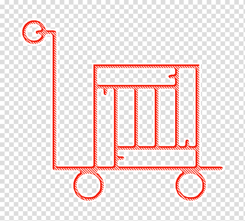 Delivery cart icon Business icon Trolley icon, Vlog, Youtube, Structure, Warehouse, Base Material, Fabrika Blagoustroystva transparent background PNG clipart