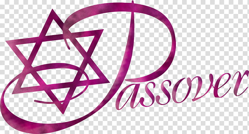 Passover Pesach Pink Text Magenta Logo Symbol Transparent Background Png Clipart Hiclipart