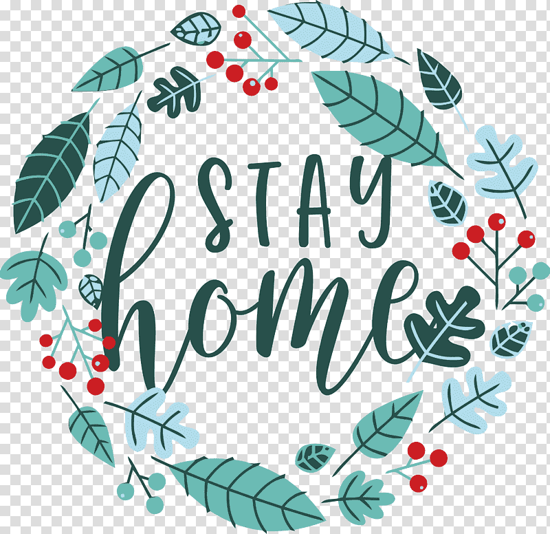 STAY HOME, Floral Design, Leaf, Meter, Petal, Creativity, Tree transparent background PNG clipart