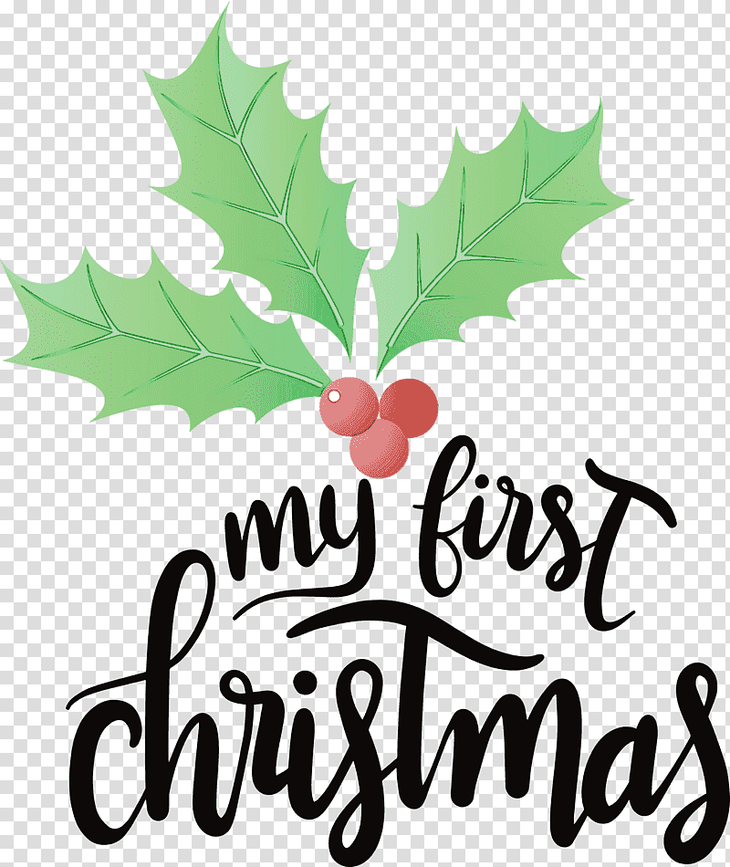 icon pixlr, My First Christmas, Watercolor, Paint, Wet Ink transparent background PNG clipart