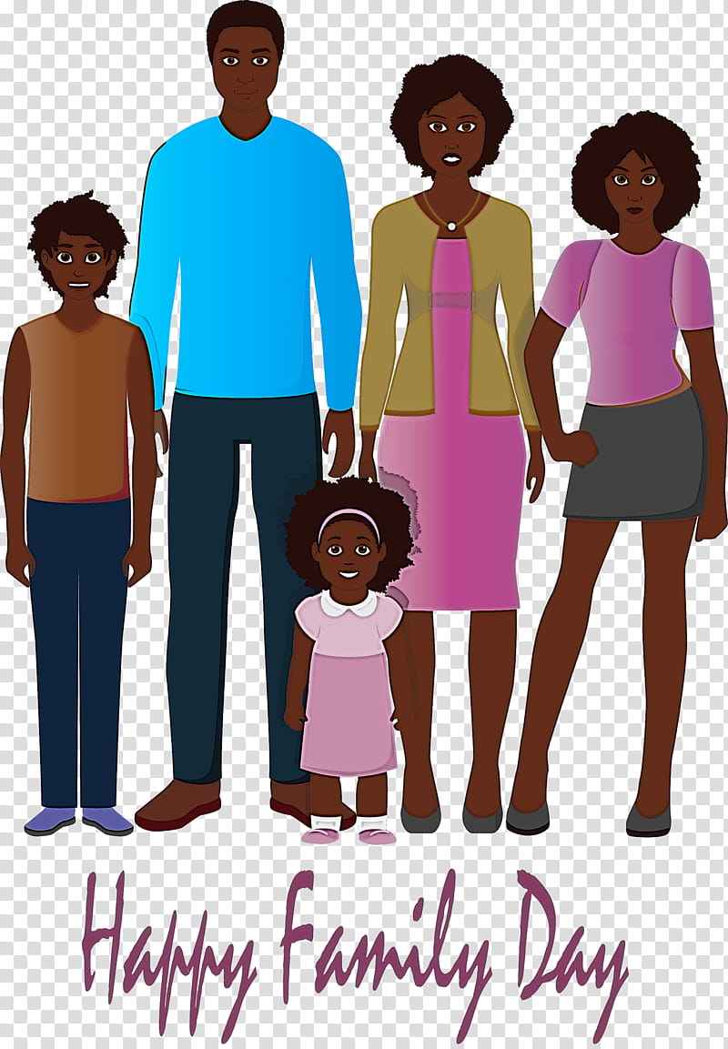 family day, People, Cartoon, Community, Tshirt, Sharing, Fun, Child transparent background PNG clipart