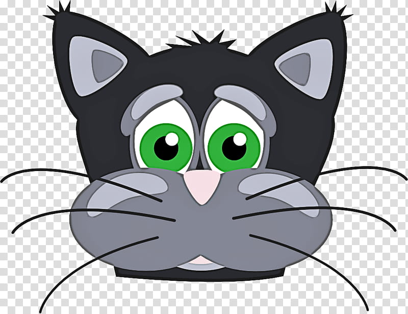 Kitten, Cat, Pink Cat, Black Cat, Cartoon, Grumpy Cat, Whiskers, Eye transparent background PNG clipart