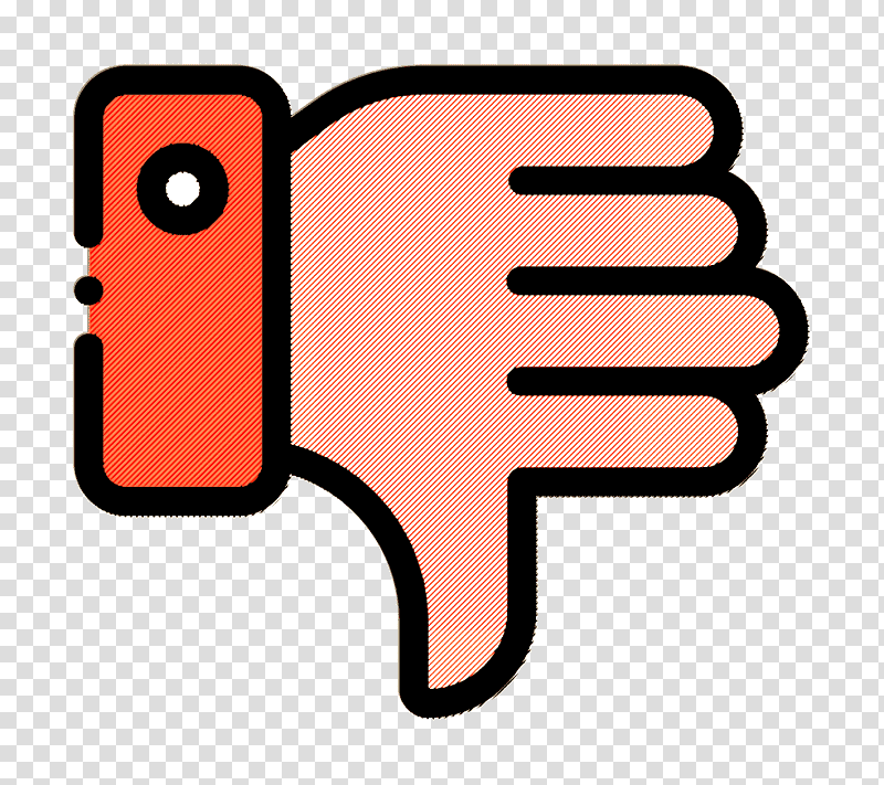 Dislike icon Rating and Validation icon Finger icon, Warranty, Gratis, Enterprise, Web Hosting Service, Orange Sa, Text transparent background PNG clipart