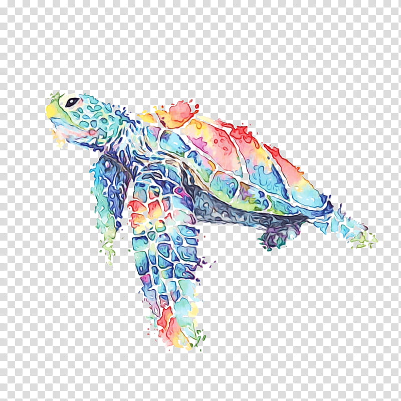 sea turtles turtles tortoise m sea tortoise, Watercolor, Paint, Wet Ink transparent background PNG clipart