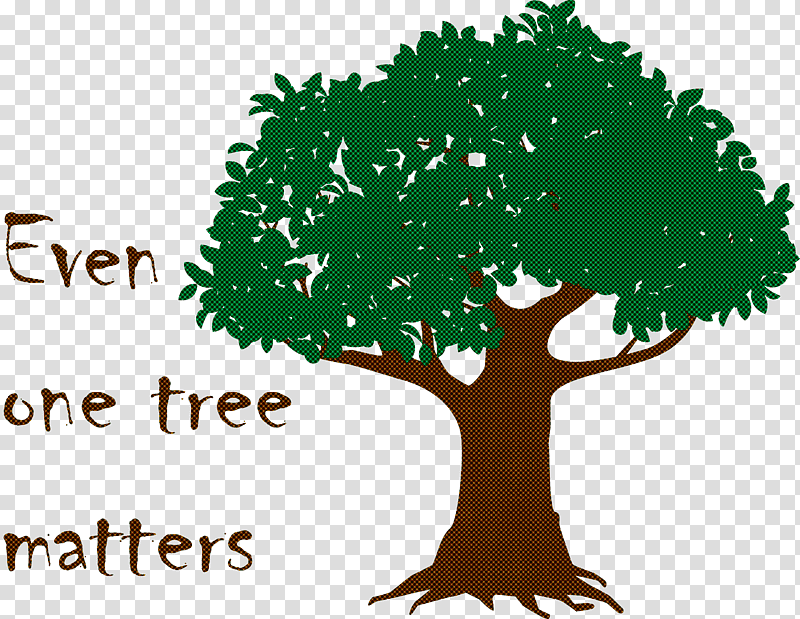 Even one tree matters arbor day, Drawing, Poster, Learning transparent background PNG clipart