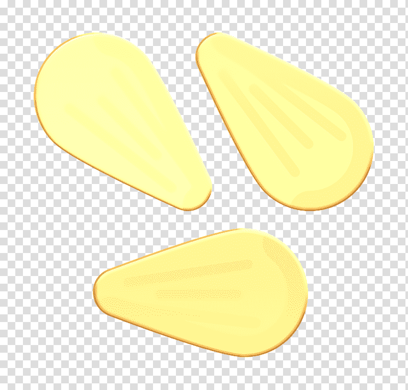 Almond icon Vegan Food icon, Yellow, Meter, Computer transparent background PNG clipart