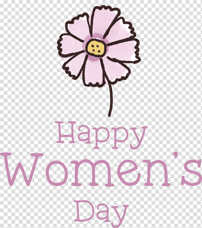 Happy Womens Day Womens Day, Cut Flowers, Floral Design, Petal, Meter, Creativity, Plants transparent background PNG clipart