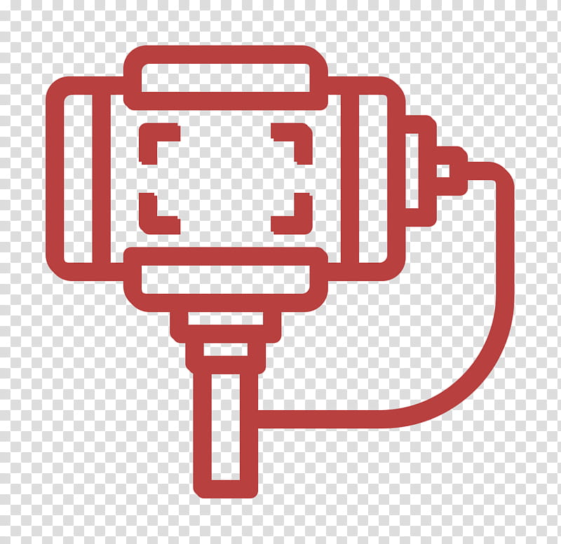 Stabilizer icon graphy icon Selfie stick icon, Icon, Line transparent background PNG clipart