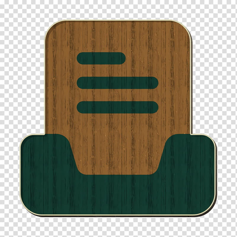 Inbox icon Email icon Document icon, Wood Stain, M083vt, Rectangle, Green, Meter transparent background PNG clipart