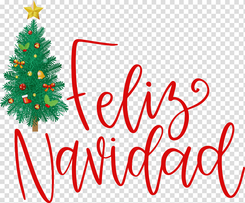 Christmas tree, Feliz Navidad, Christmas , Xmas, Watercolor, Paint, Wet Ink transparent background PNG clipart