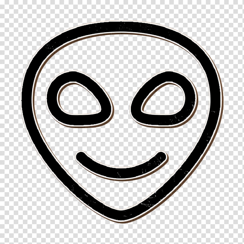 Alien icon Smiley and people icon, Emoji, Heart, Music transparent background PNG clipart