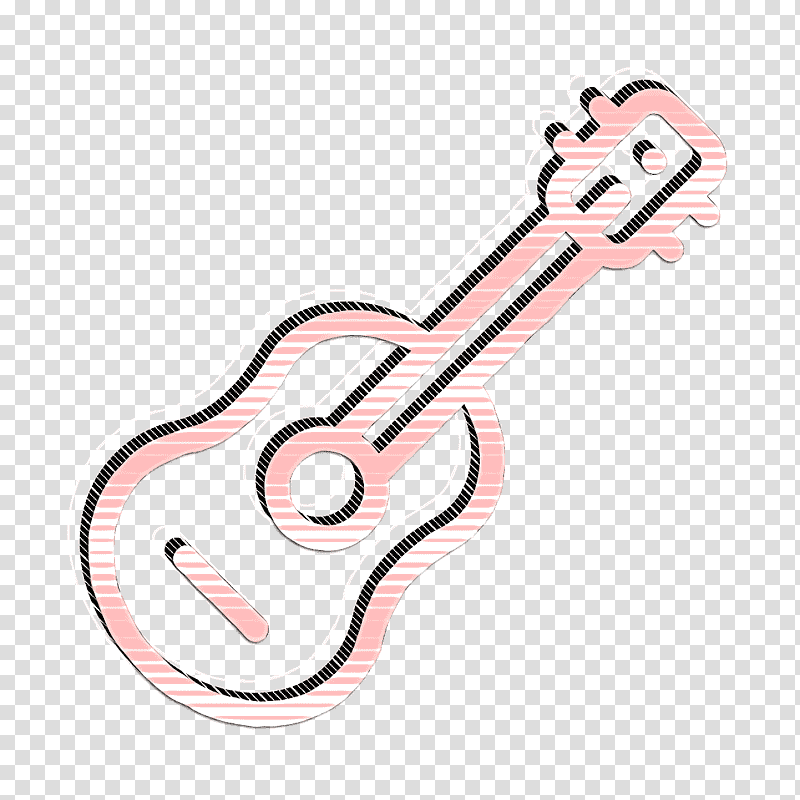 Music instrument icon Guitar icon, String Instrument, Meter, Line, Geometry, Mathematics transparent background PNG clipart